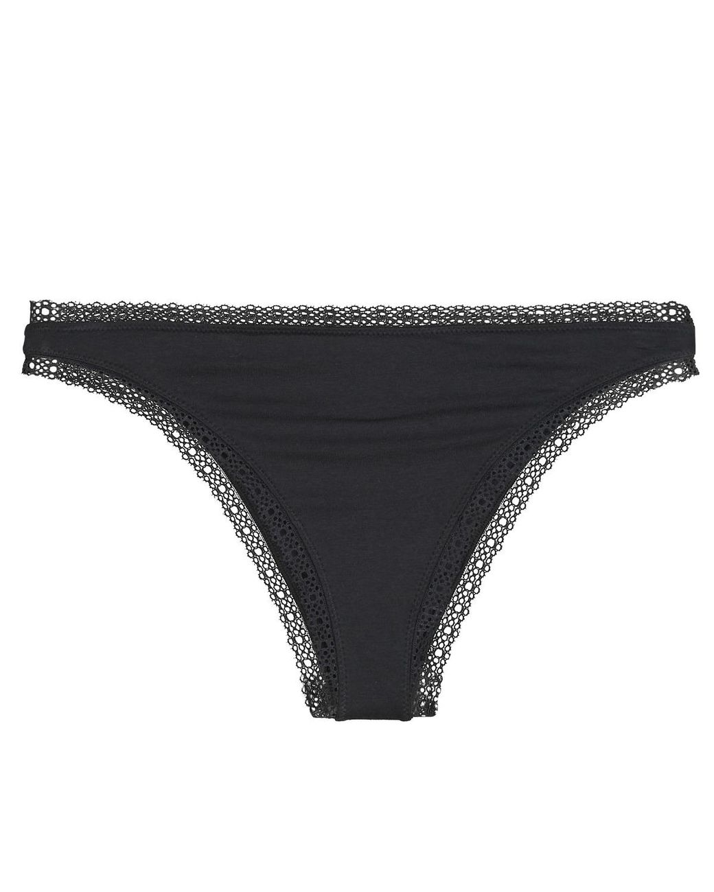 Passionata Black Knickers/panties Charlotte Brief