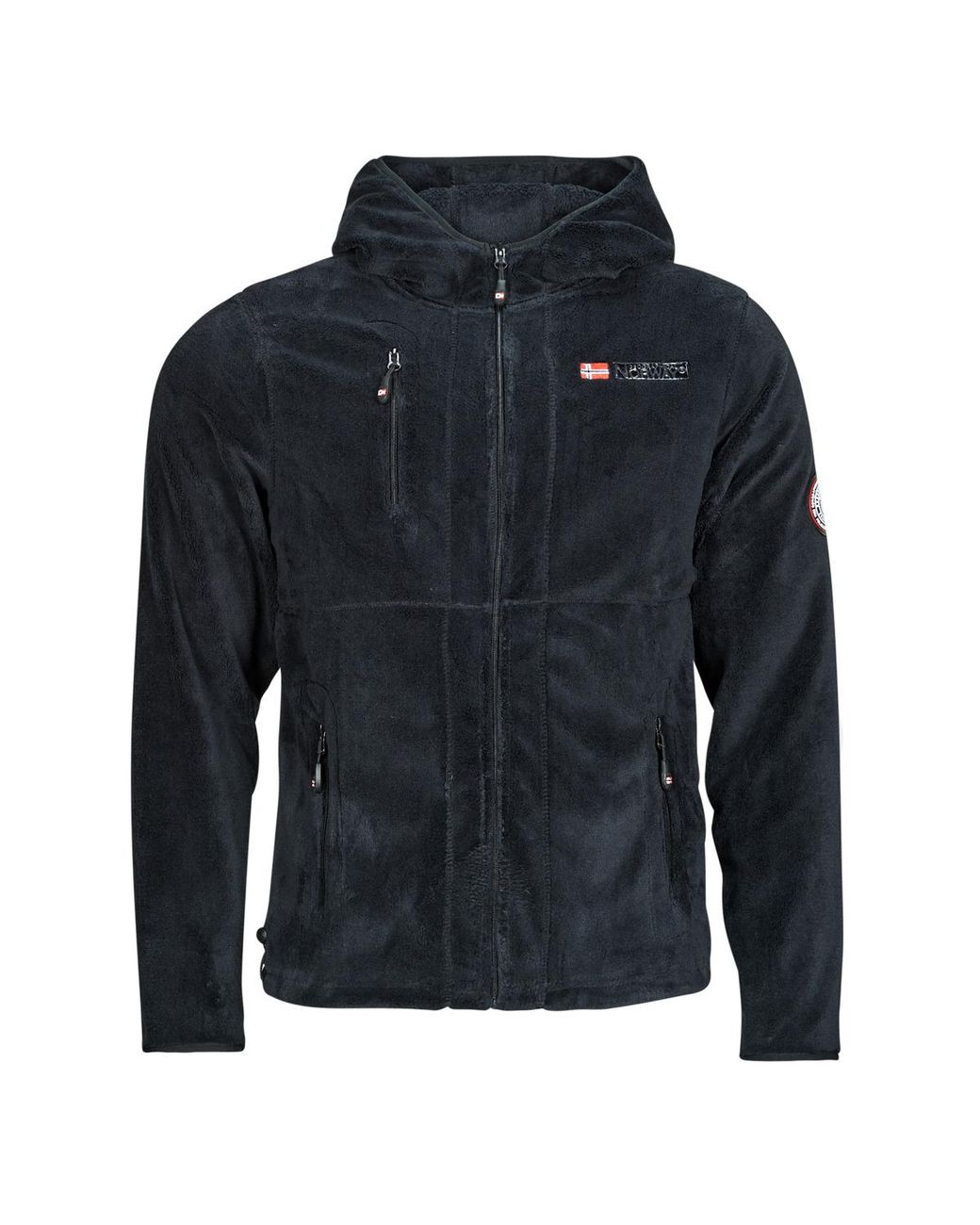 GEOGRAPHICAL NORWAY Blue Fleece Jacket Upload for men
