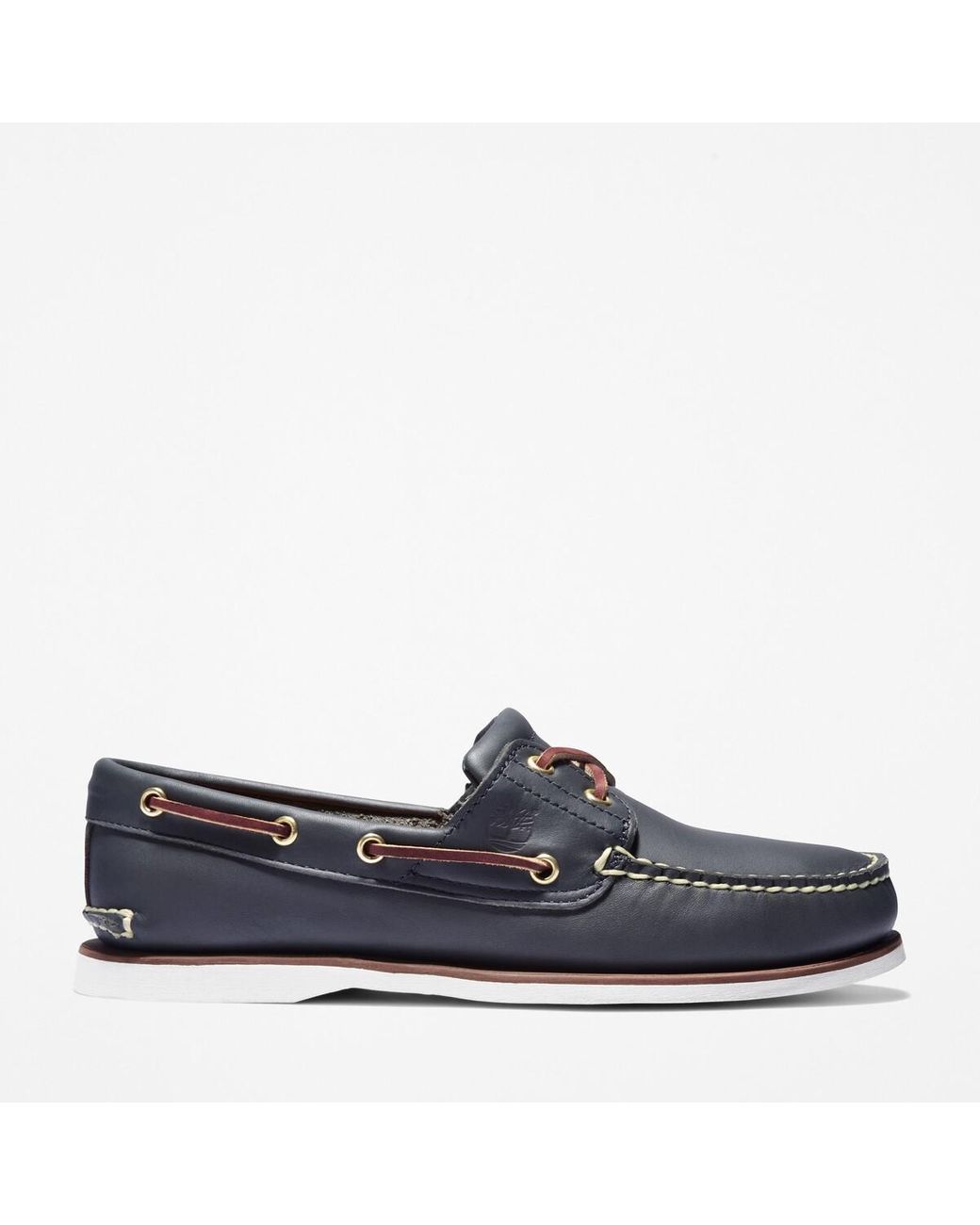 Timberland Loafers / Casual Shoes Classic 2 Eye Boat in Blue for Men | Lyst  UK