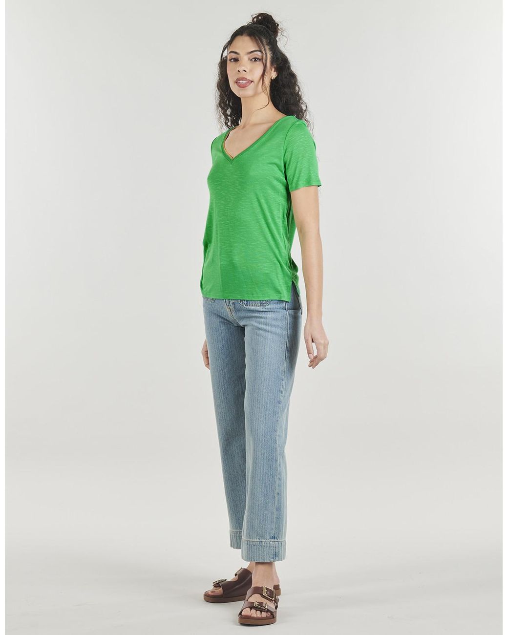 Vila Green T Shirt Vinoel