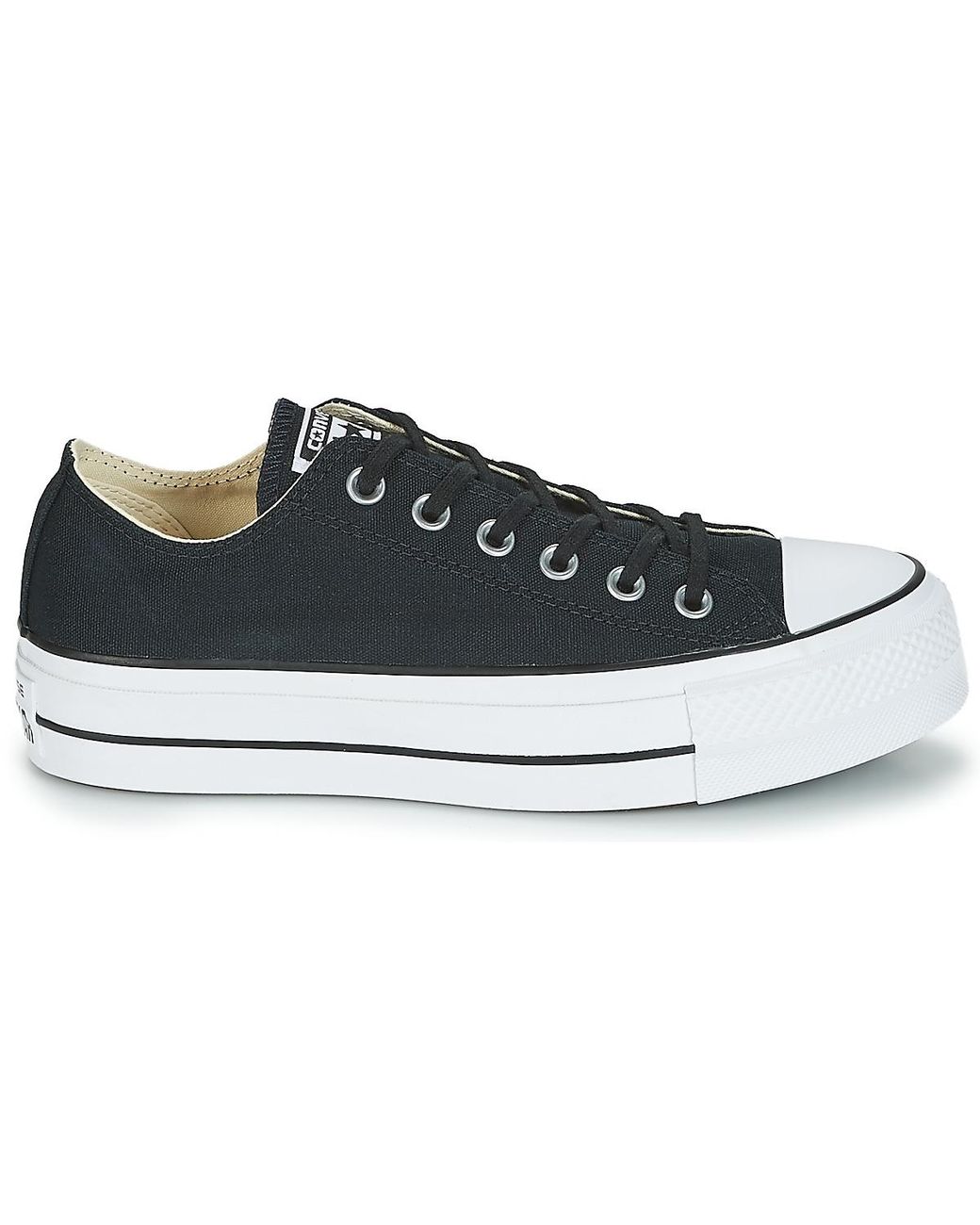 converse chuck taylor all star lift clean ox core canvas