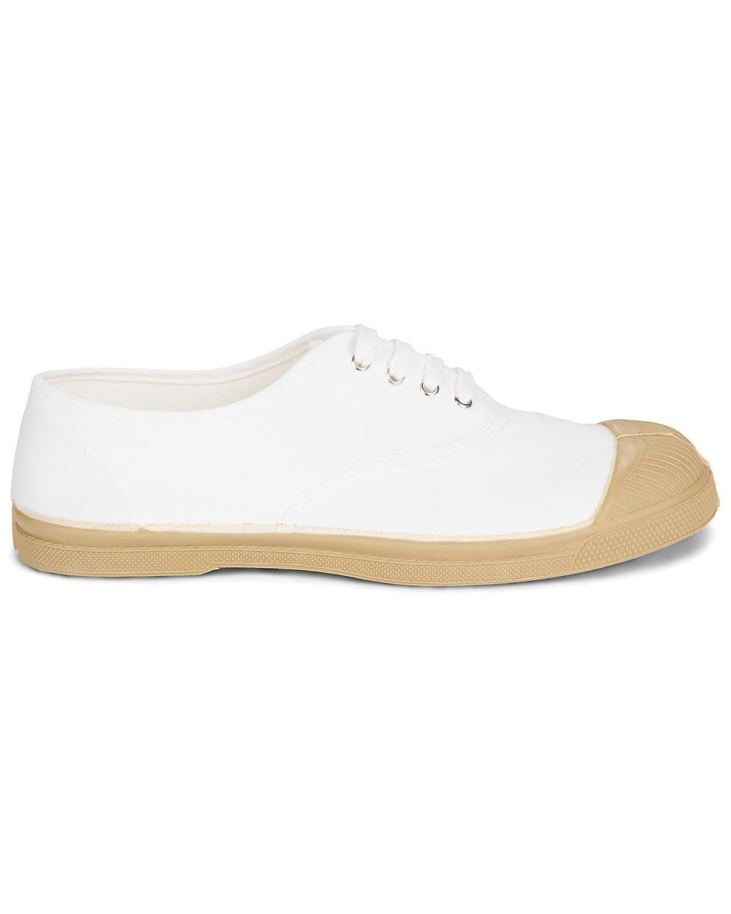 Bensimon White Shoes (trainers) Tennis Colorsole Femme
