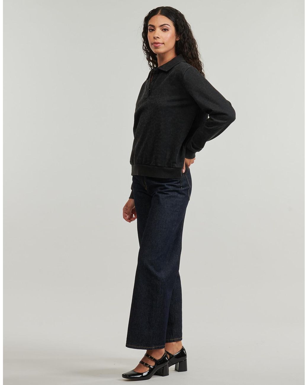 Pieces Black Sweatshirts Pcjackie