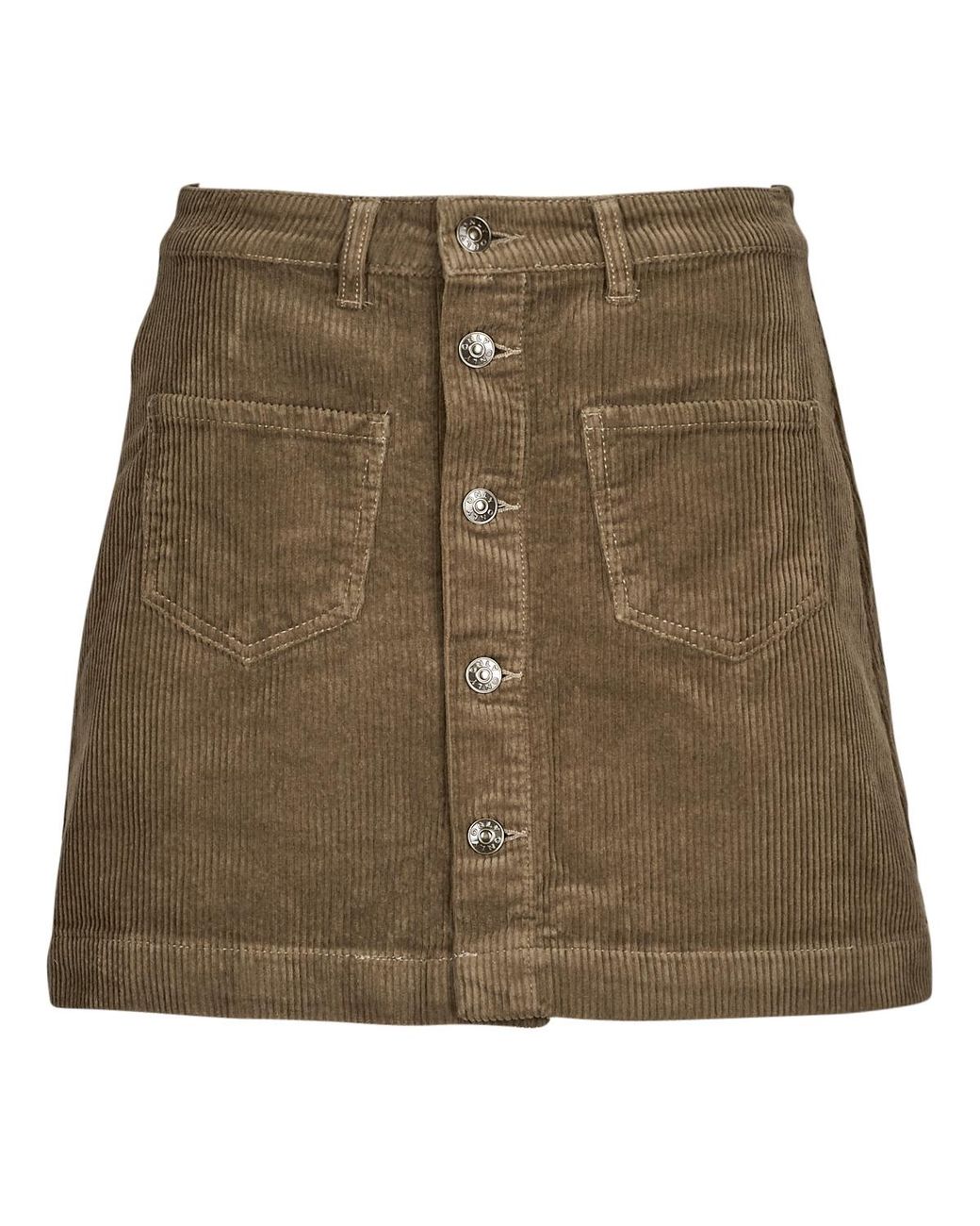 ONLY Natural Short Skirts Onlamazing Hw Cord Skirt Pnt