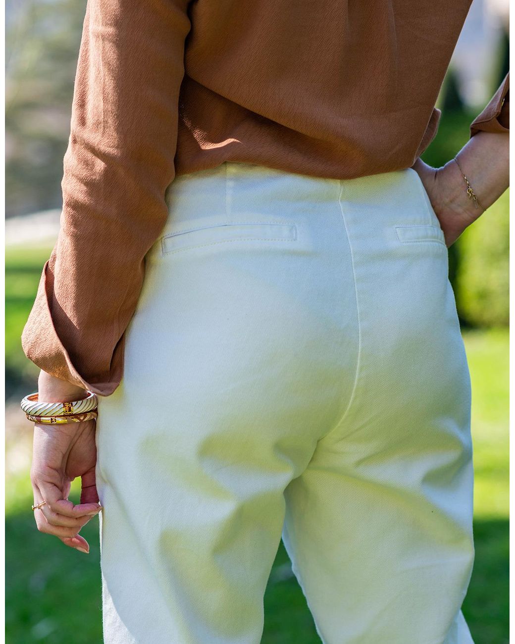 Celeste White Jeans Ondine
