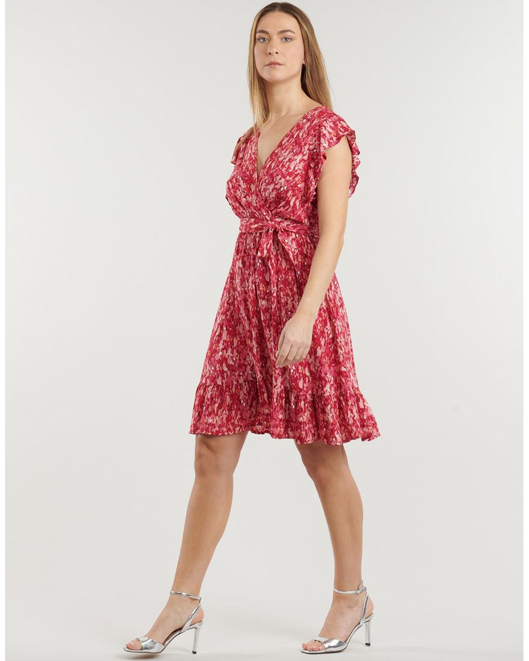 Betty London Red Dress Lison