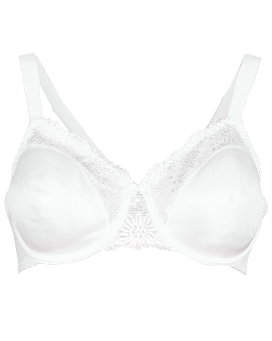 Triumph Ladyform Soft Women's Underwire Bras In White