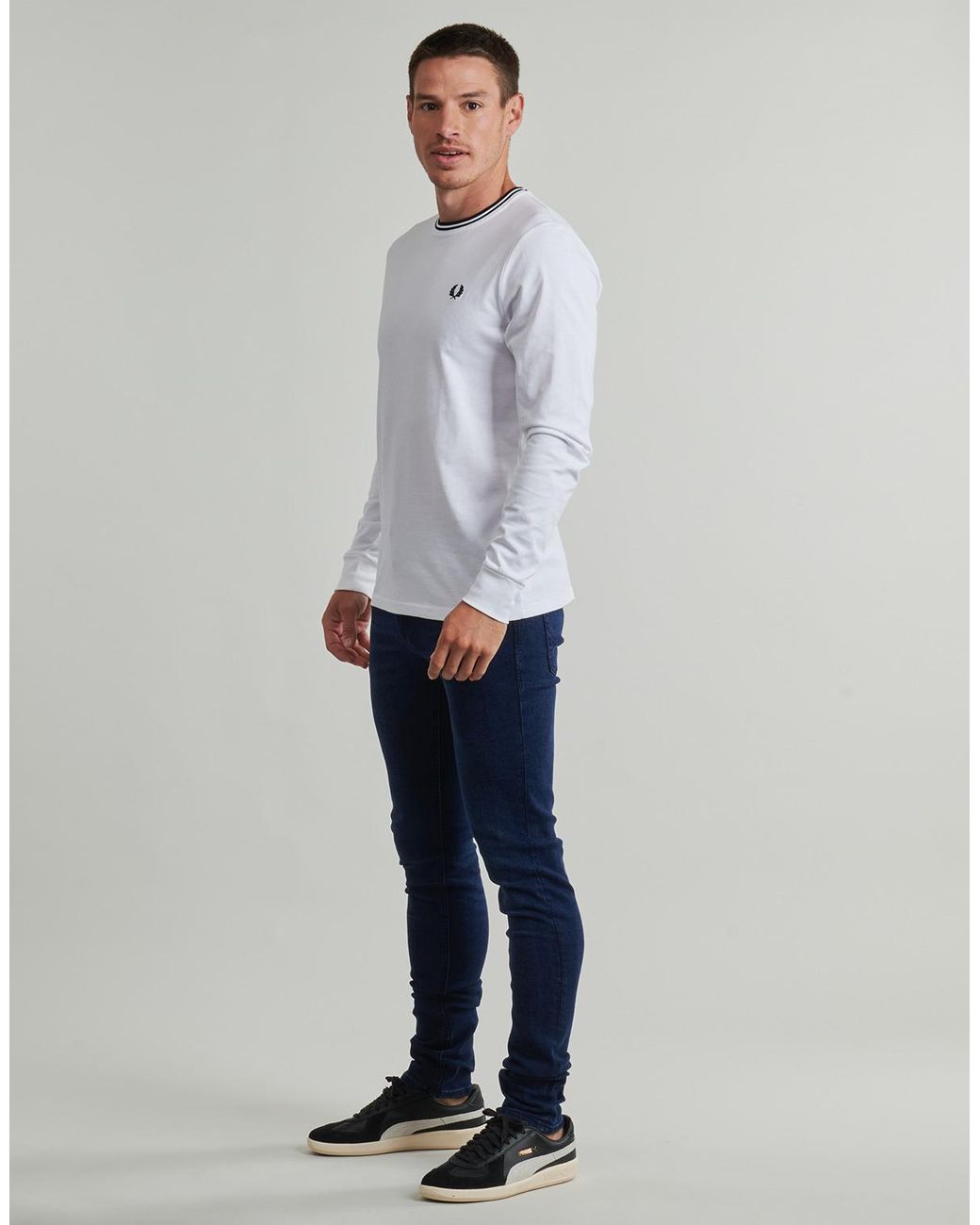 Jack & Jones Blue Jjiliam Skinny Jeans for men