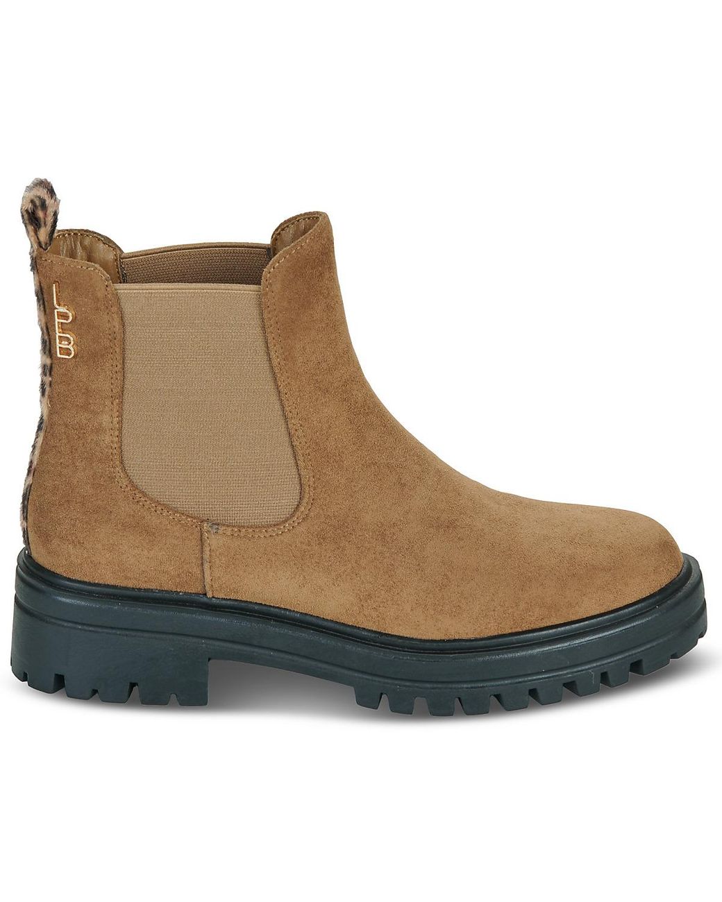 Les Petites Bombes Brown Mid Boots Pavina