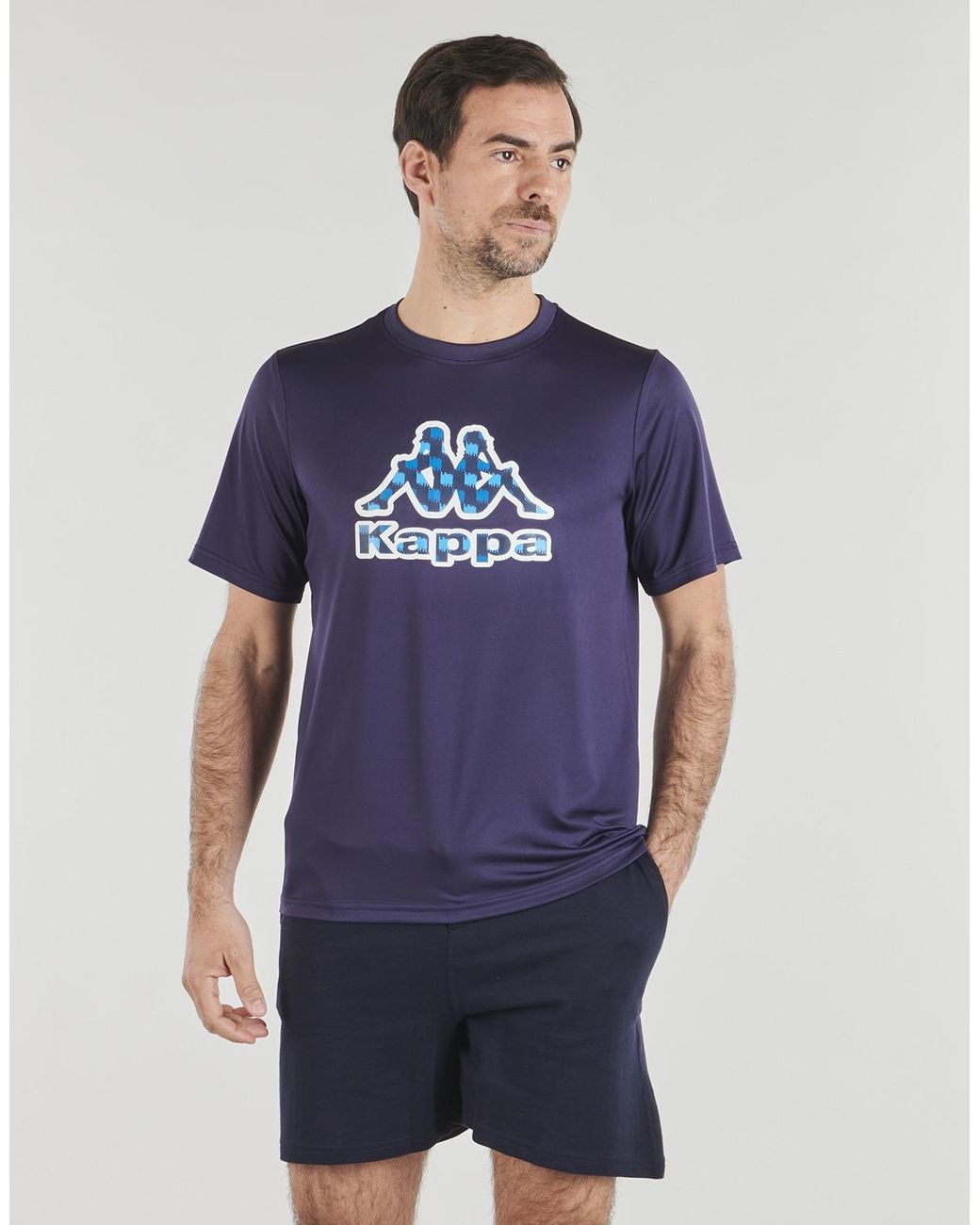 Kappa Blue T Shirt Idice for men
