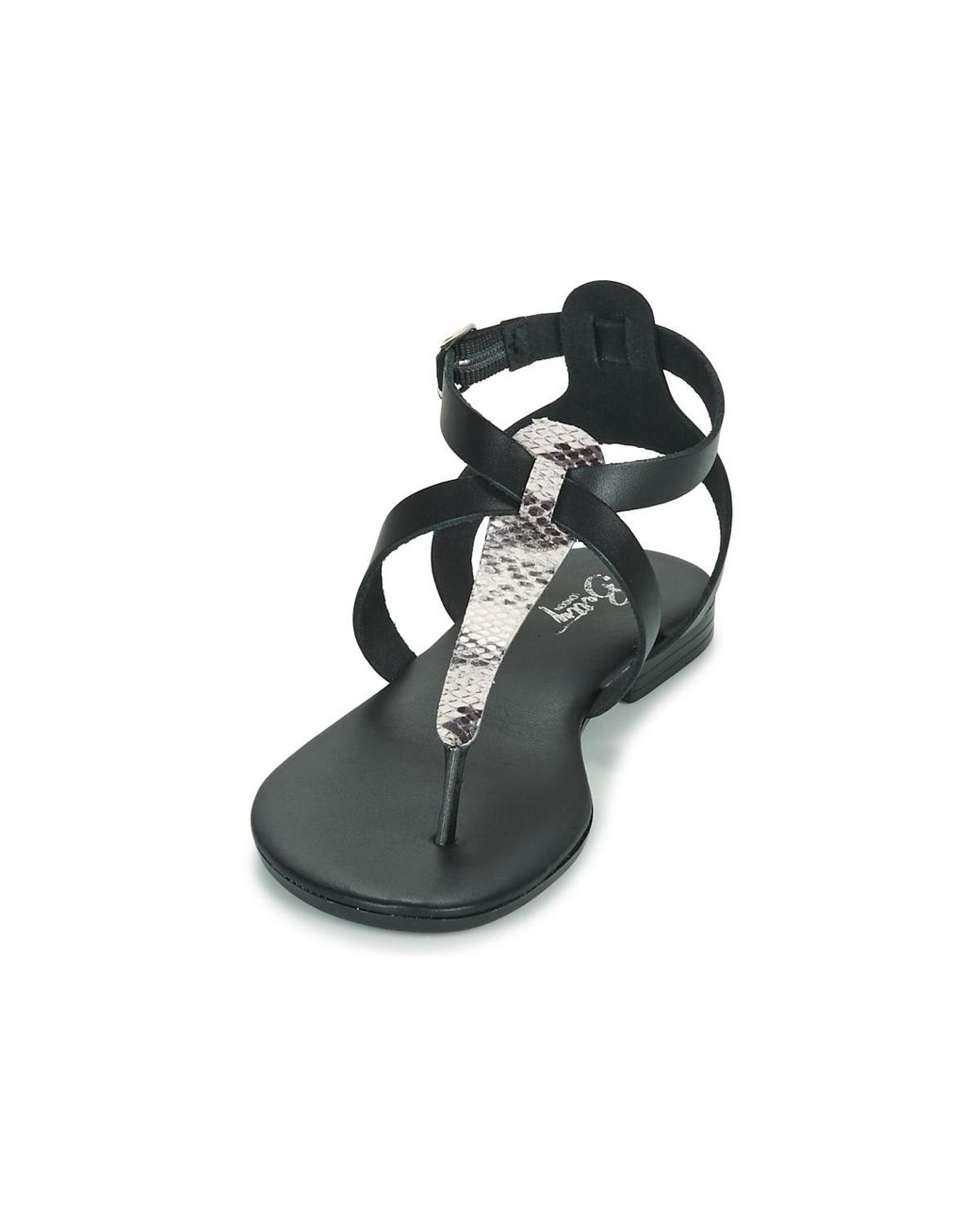 Betty London Black Orioul Sandals