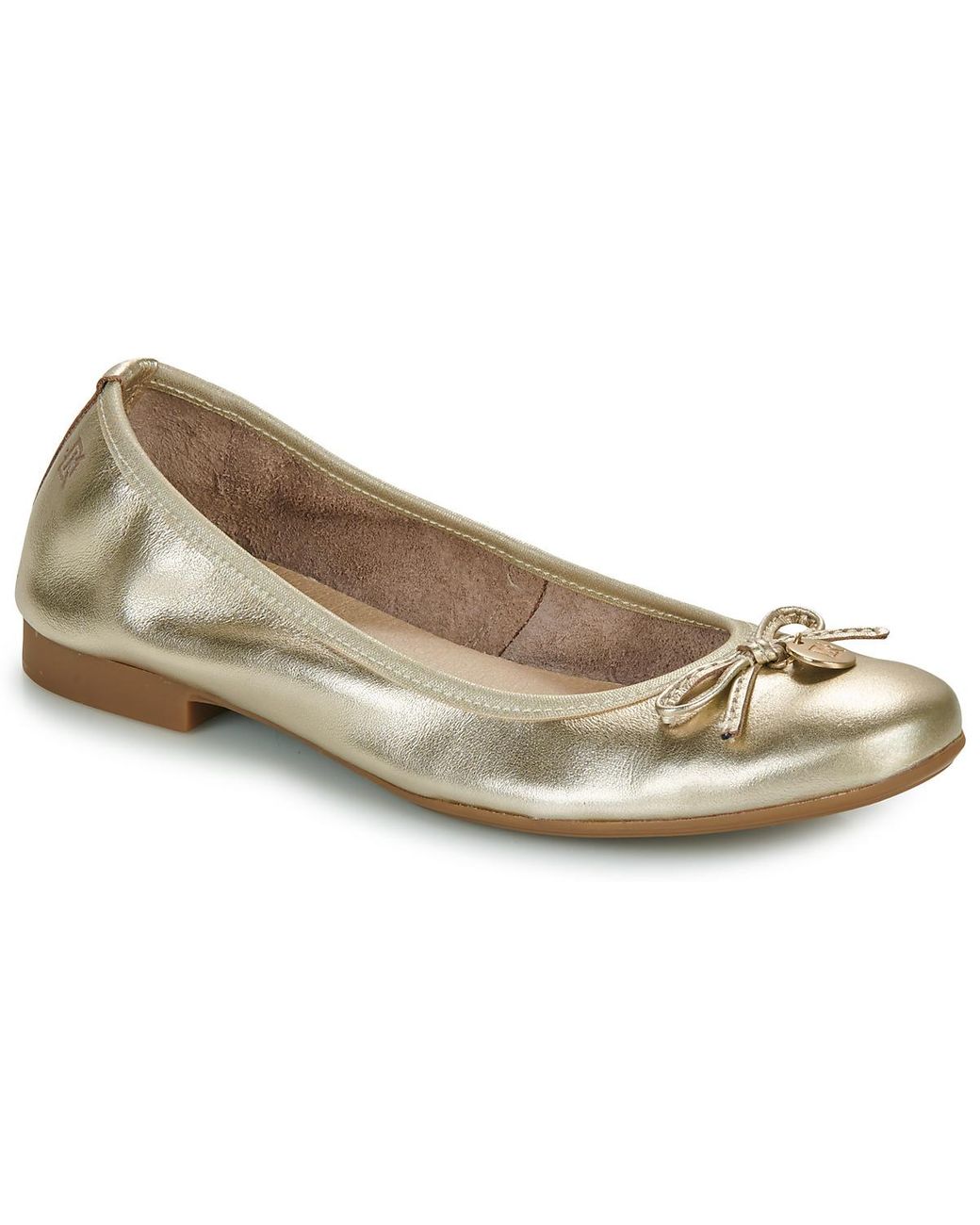 Dorking Shoes pumps Ballerinas Sibel in Metallic Lyst UK