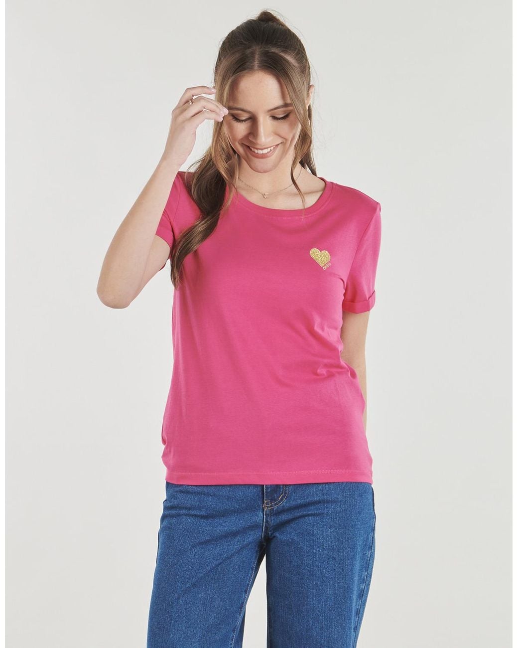ONLY Pink T Shirt Onlkita Life