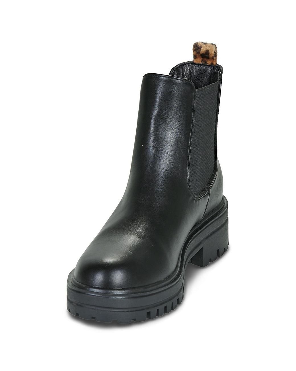 Les Petites Bombes Black Mid Boots Pavina
