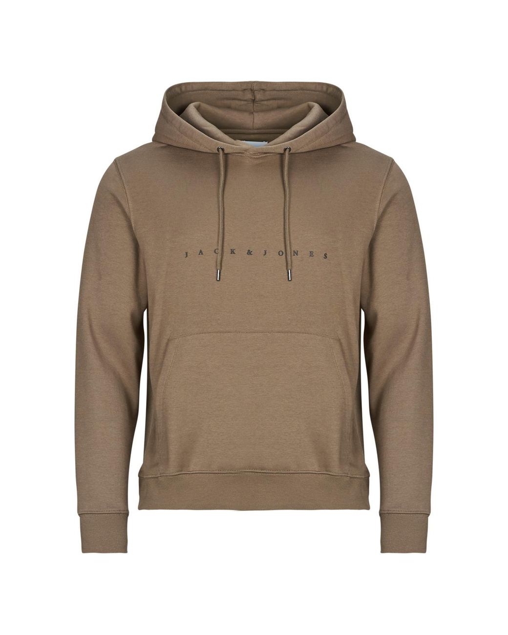 Jack & Jones Green Hoodies Jjestar Jj Sweat Hood for men