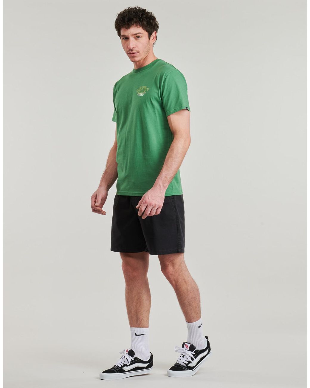 Vans Black Shorts Mn Range Relaxed Elastic Short for men