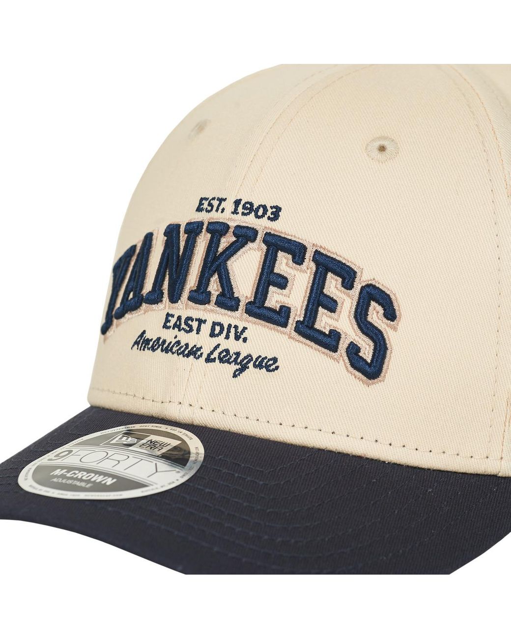 KTZ Natural Cap Wordmark 9forty® Mc New York Yankees