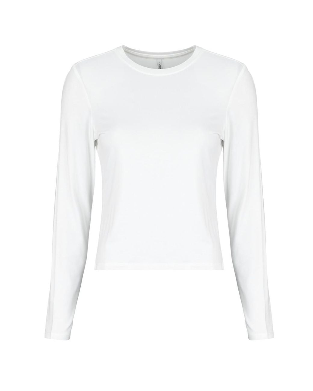 ONLY White Sweater Onlbamboo L/s O-neck Top