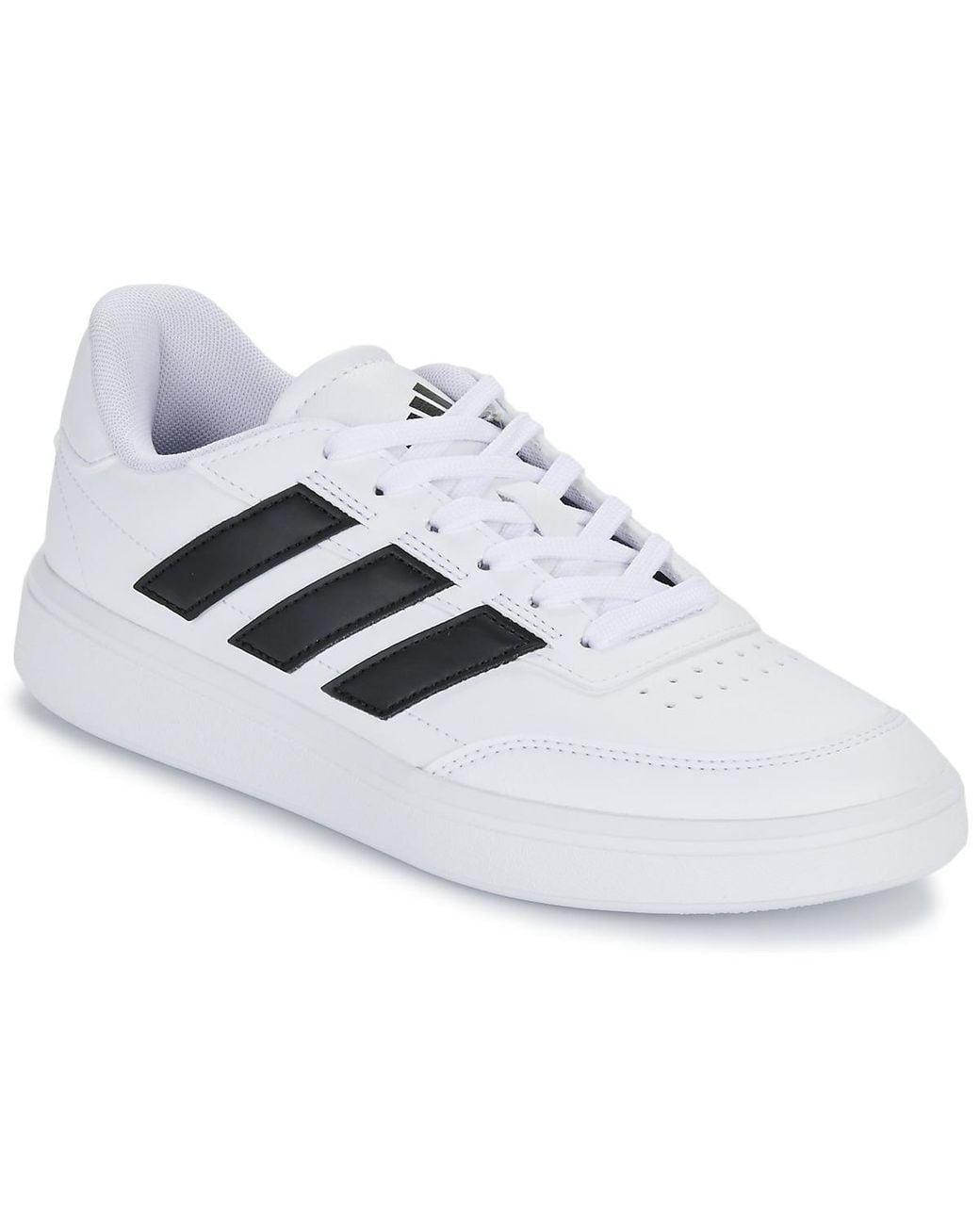 Adidas White Shoes (trainers) Courtblock