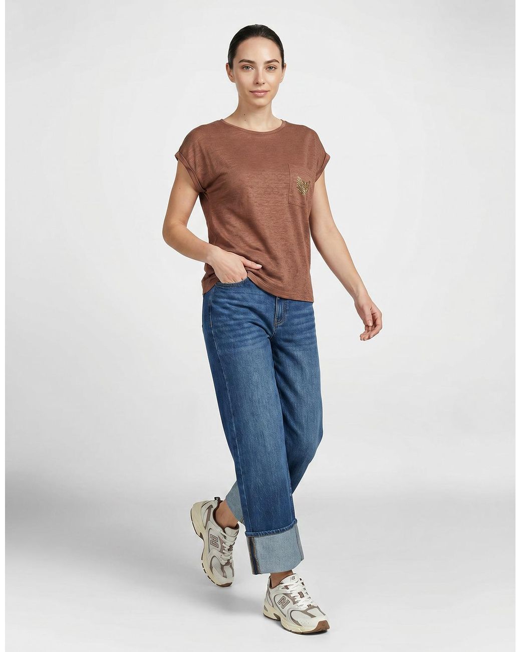 Les Petites Bombes Brown T Shirt Noumea