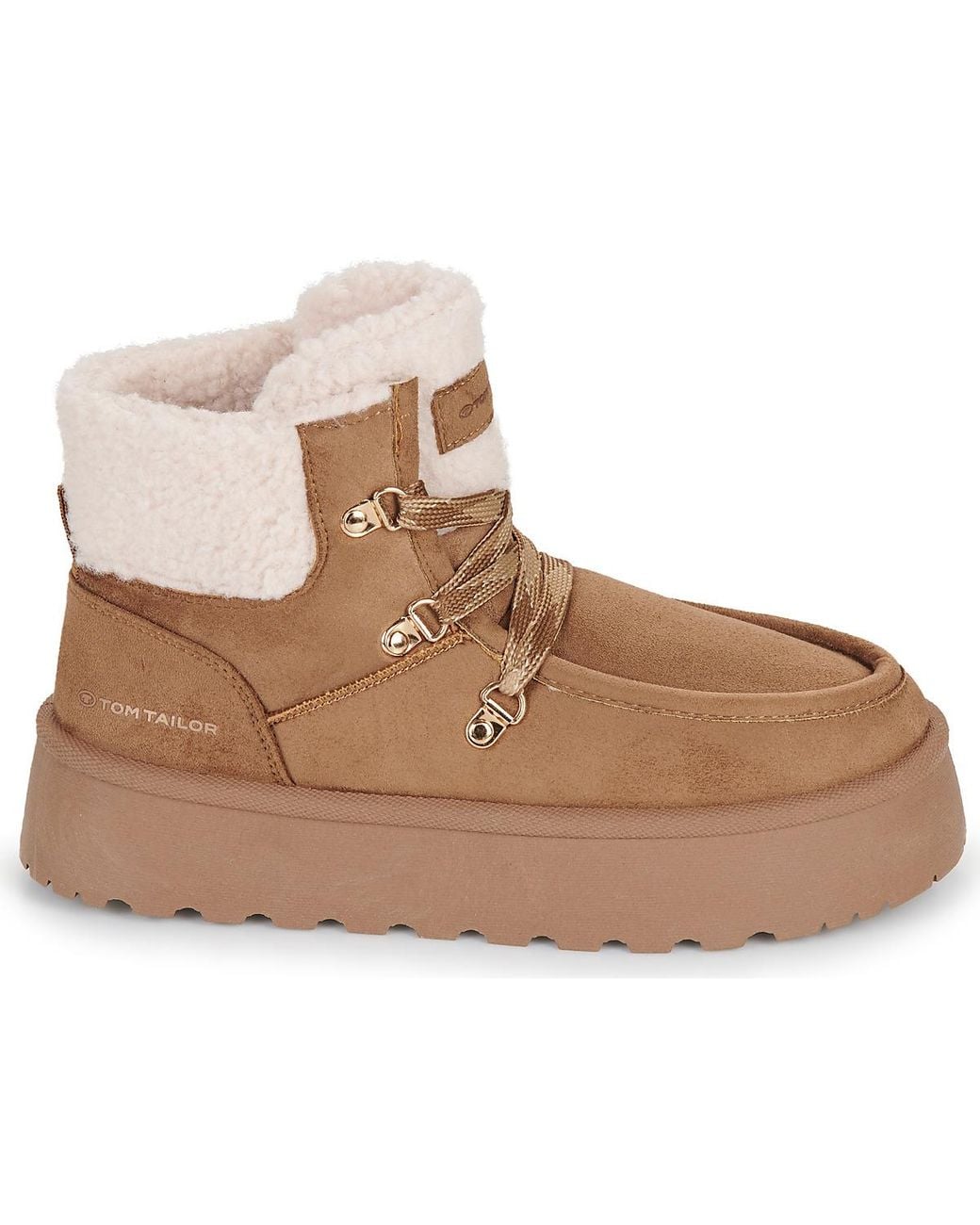Tom Tailor Brown Mid Boots Sakura