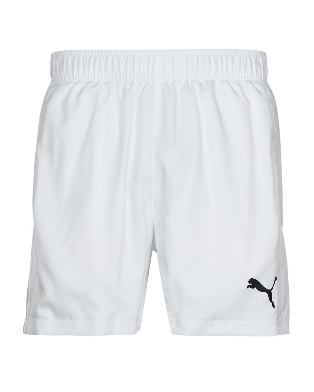 PUMA White Shorts Ess Active Woven Short for men