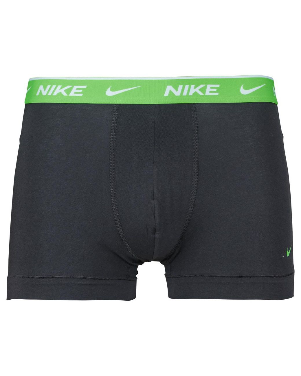 Nike Green Boxer Shorts Essential Cotton Stretch Trunk 3 for men