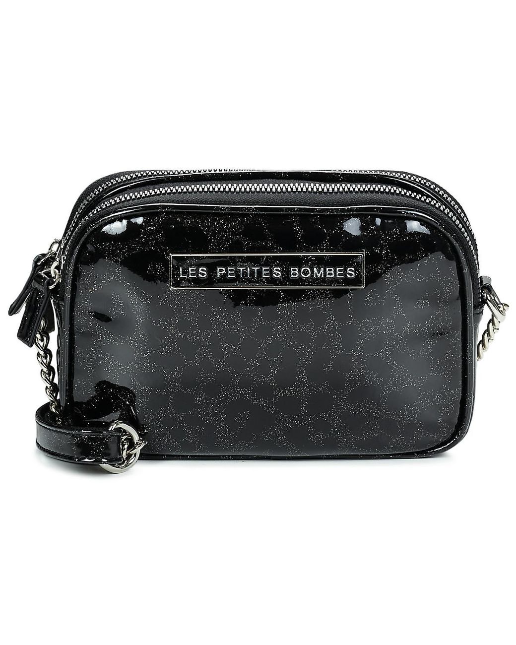 Les Petites Bombes Black Shoulder Bag Albane