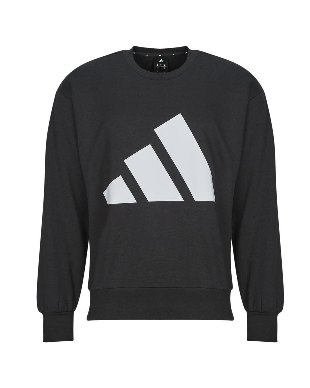 Adidas Gray Sweatshirts Essentials Big Logo Fleece Sweatshirt for men