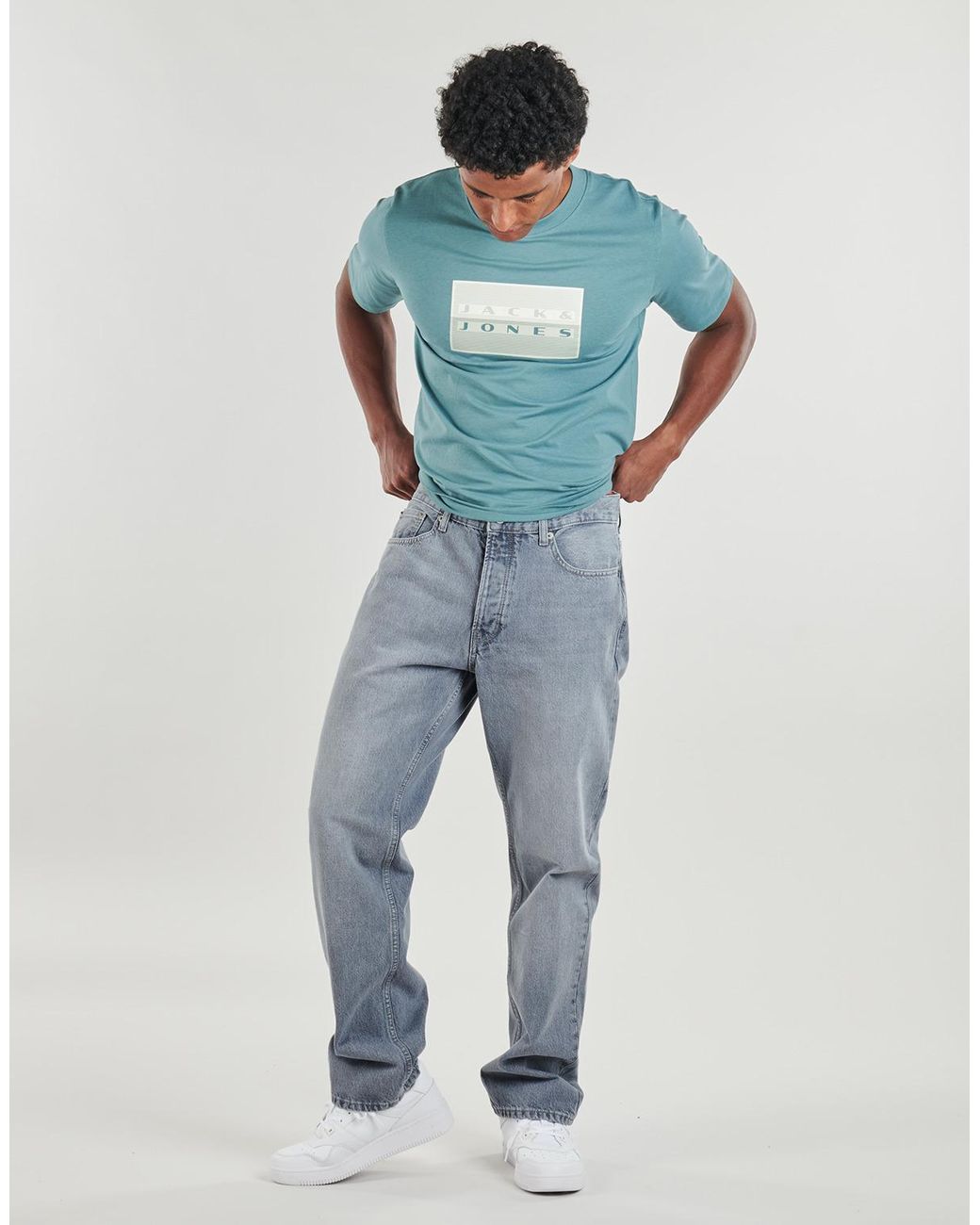 Only & Sons Blue Jeans Onsedge Straight Mg 8202 for men
