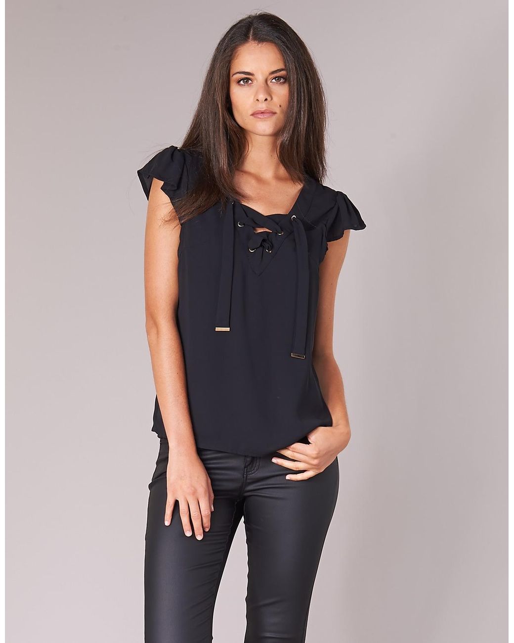 Moony Mood Black Ifadou Blouse