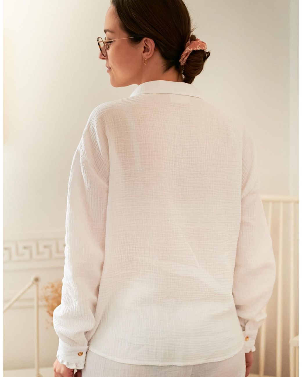 Celeste Gray Shirt Lizy