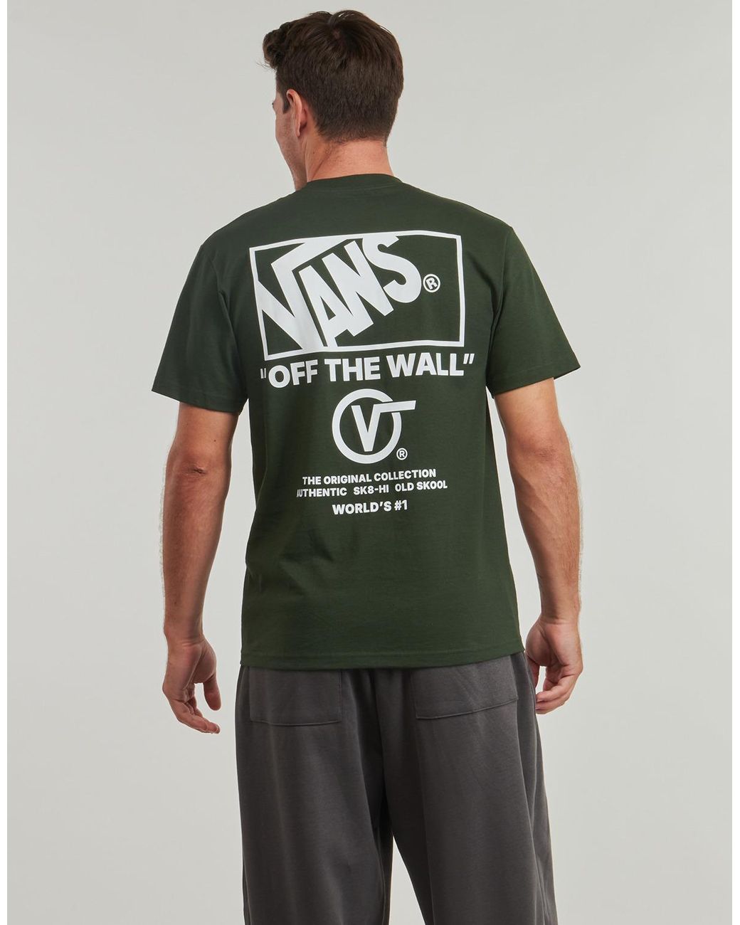 Vans Green T Shirt M Stockpile Ss for men