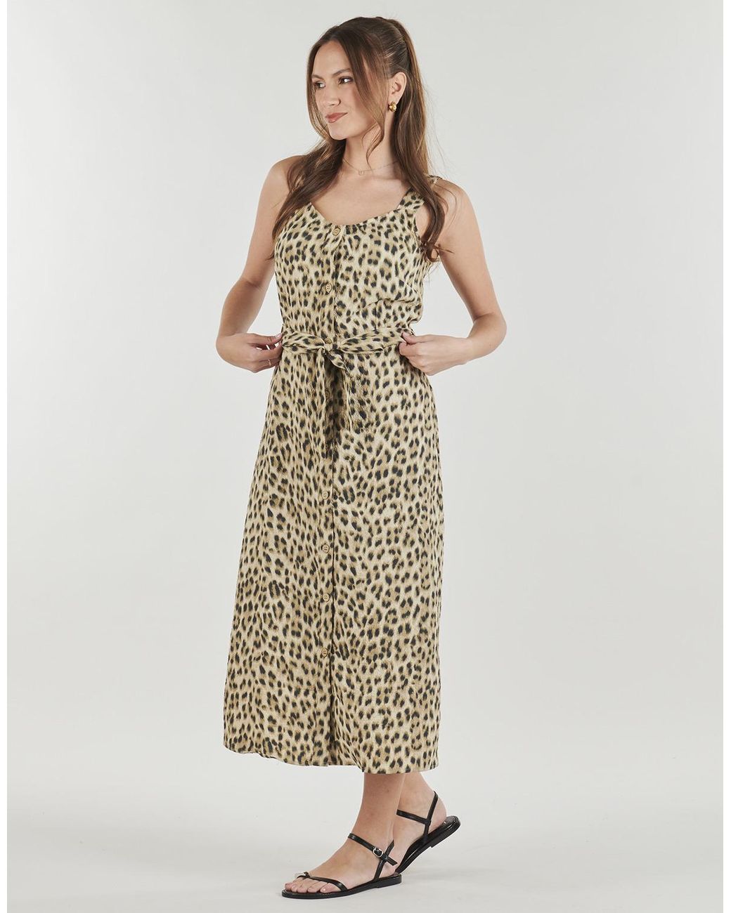 Deeluxe Metallic Long Dress Olana Ro W