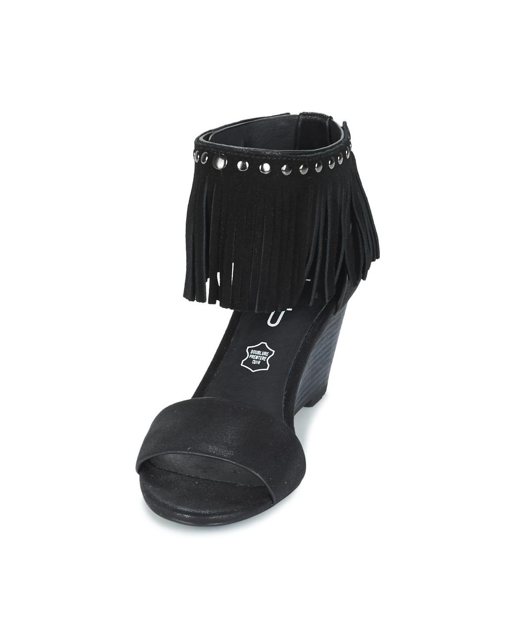 Les Petites Bombes Black Nadia Sandals
