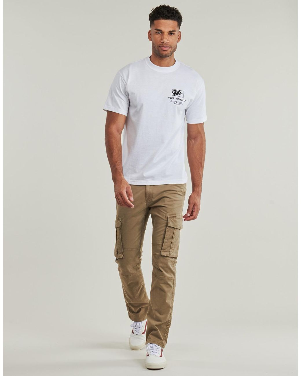Vans White T Shirt M Stockpile Ss for men