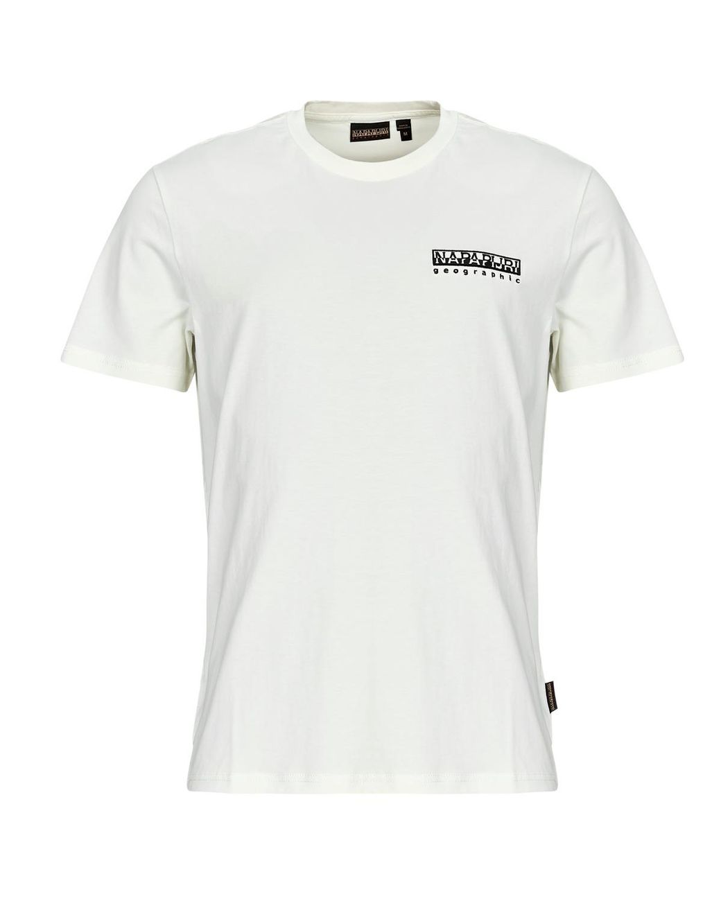 Napapijri White T Shirt S-vignoni for men