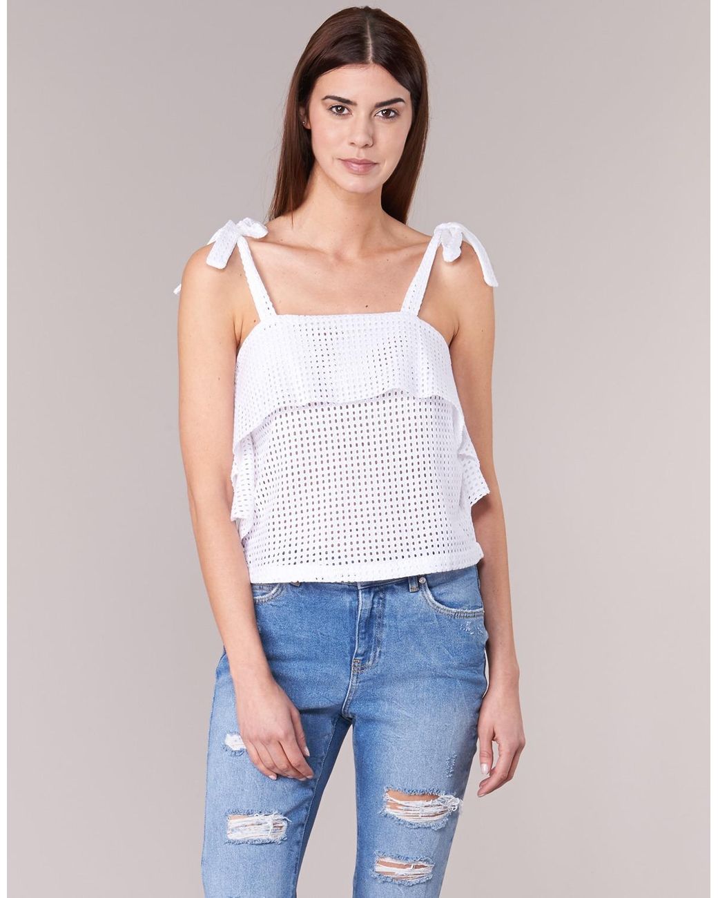 Moony Mood Gema Women's Blouse In White