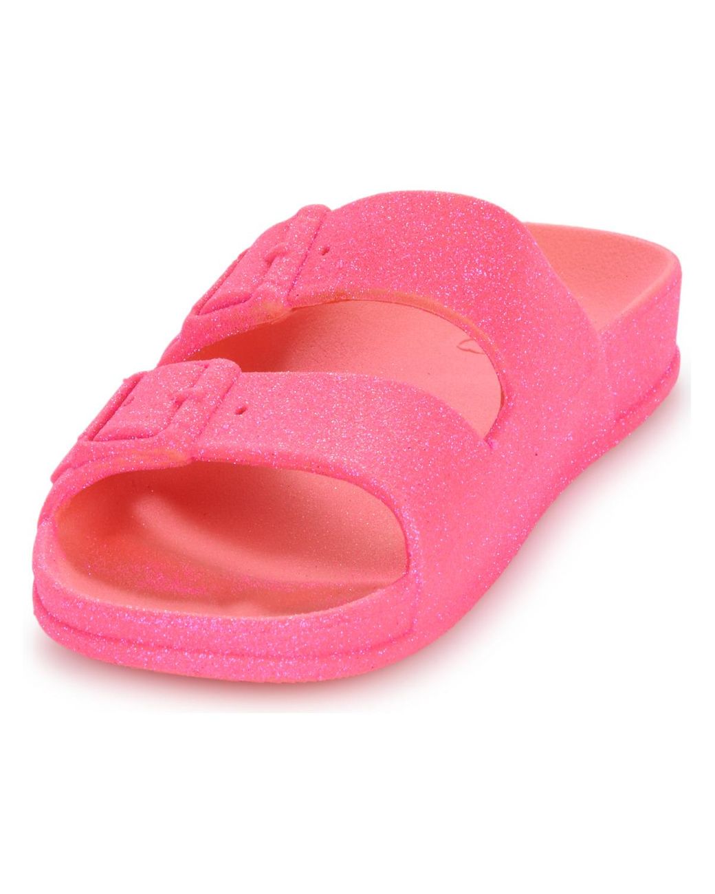CACATOES Pink Mules / Casual Shoes Neon Fluo