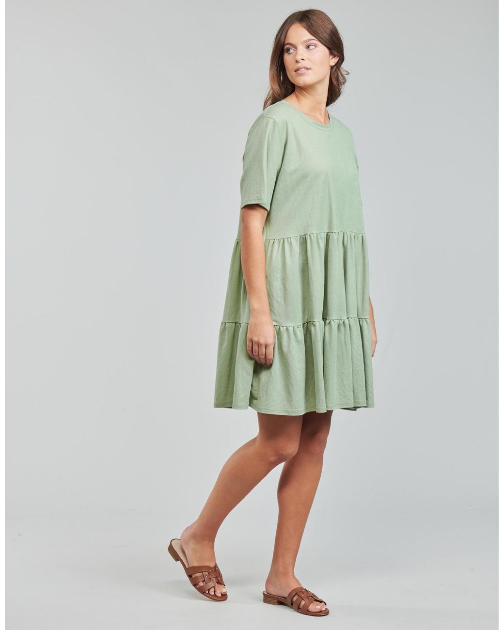 Yurban Green Atik Dress
