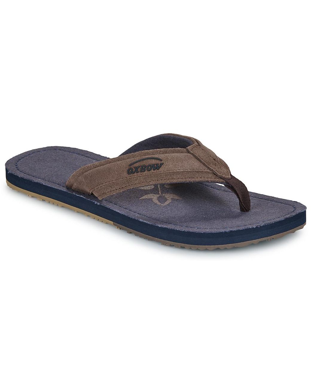 Oxbow Blue Flip Flops / Sandals (shoes) S1vally for men