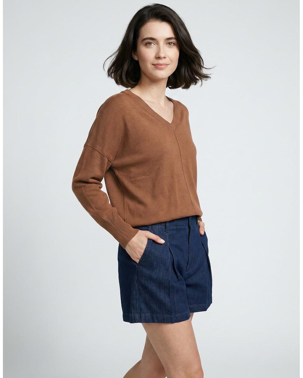 Les Petites Bombes Brown Sweater Pretty