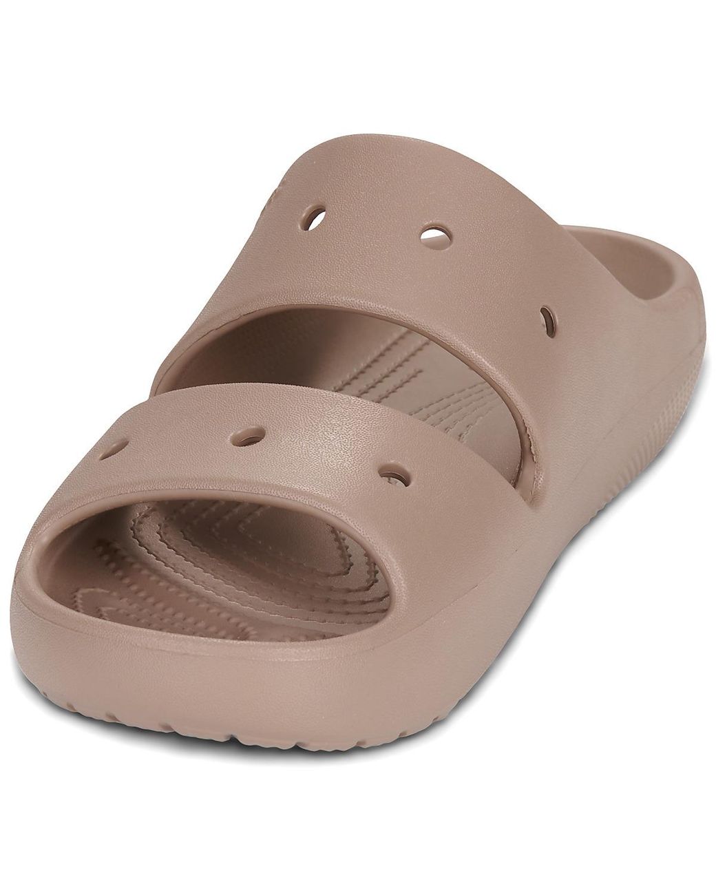 CROCSTM Brown Flat Sandals Clasic Sandal