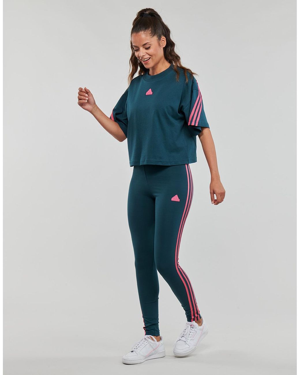 Adidas Blue T Shirt Fi 3s Tee