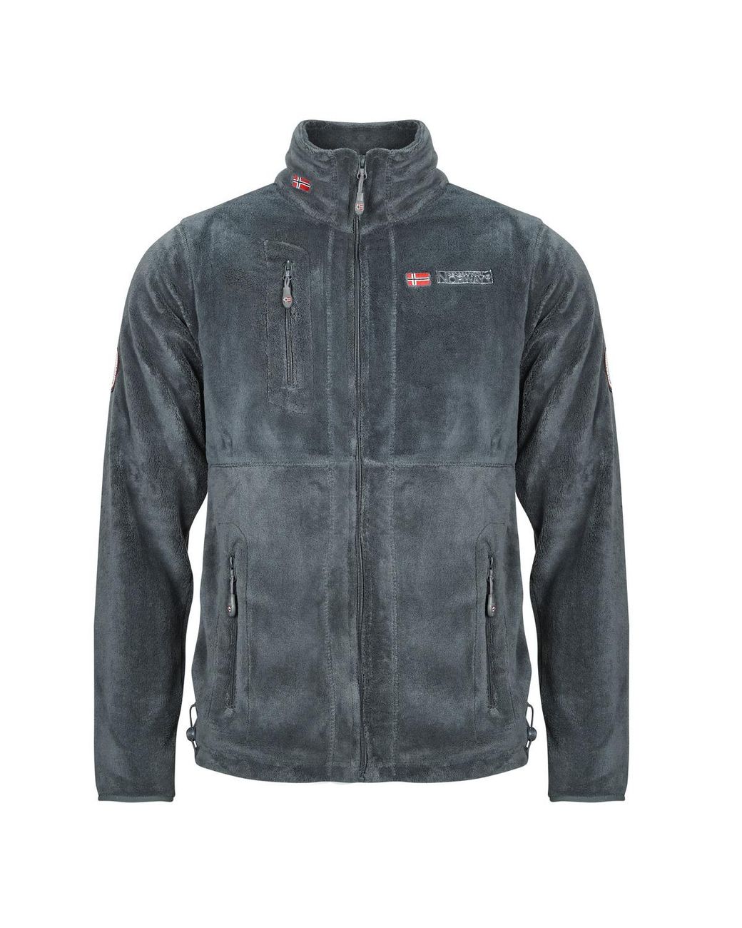 GEOGRAPHICAL NORWAY Blue Fleece Jacket Upload for men