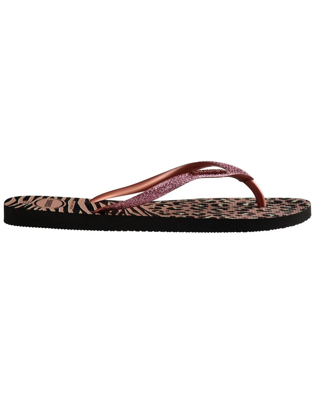 Havaianas Red Flip Flops / Sandals (shoes) Slim Animals Mix