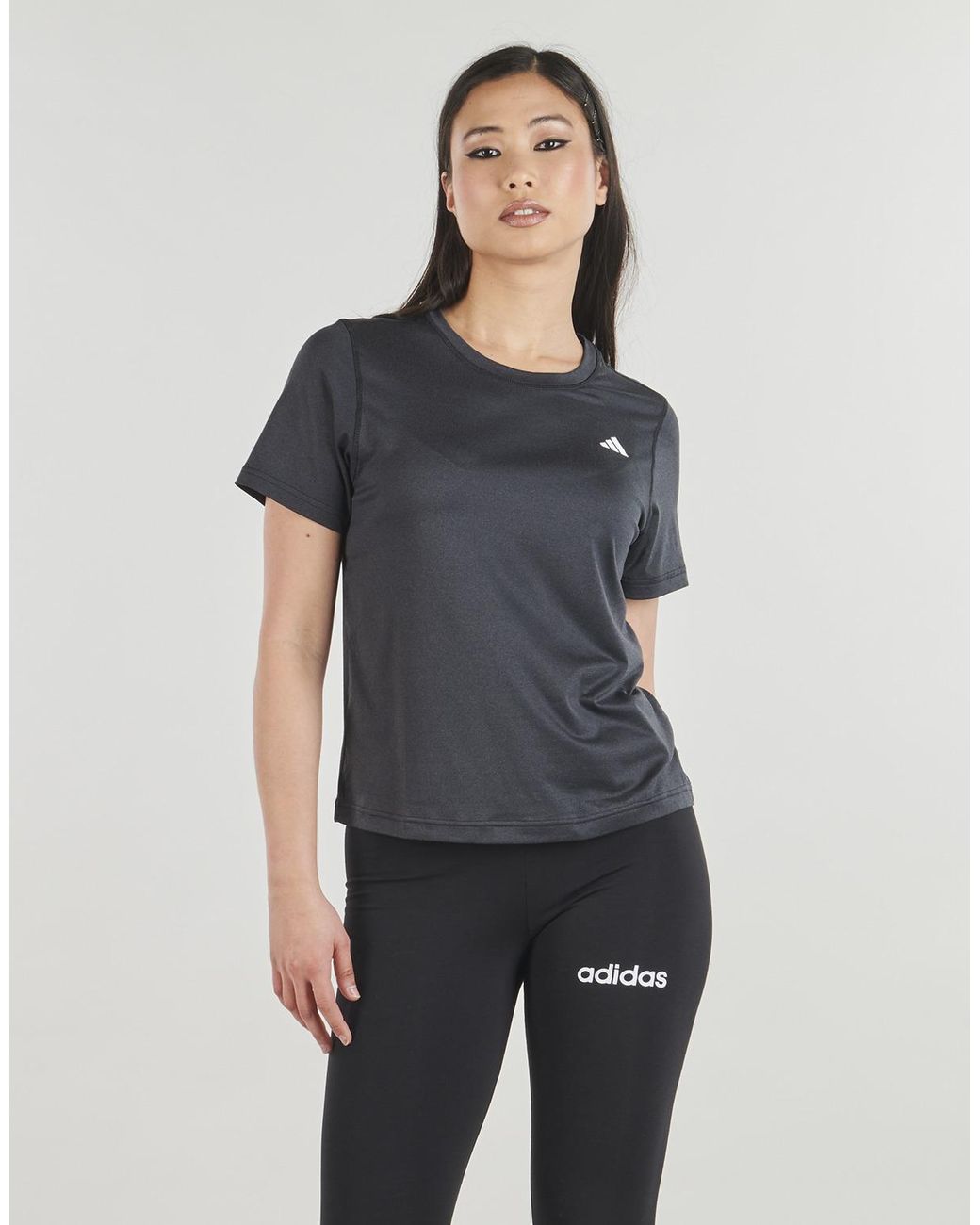Adidas Black Sports T-shirts Fitness