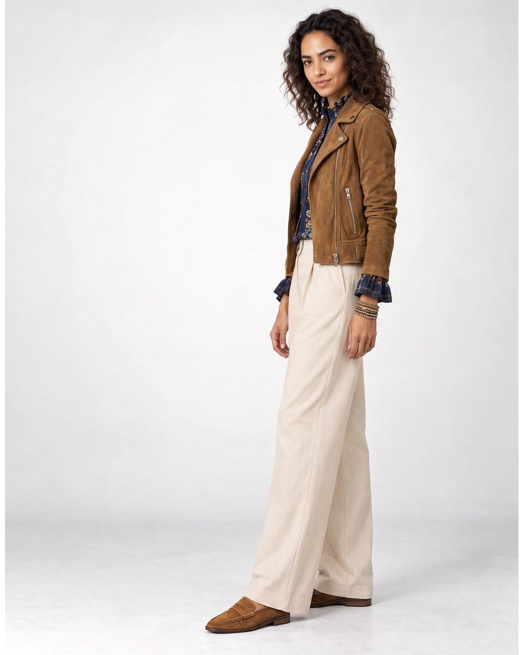 Vero Moda Brown Leather Jacket Vmjose