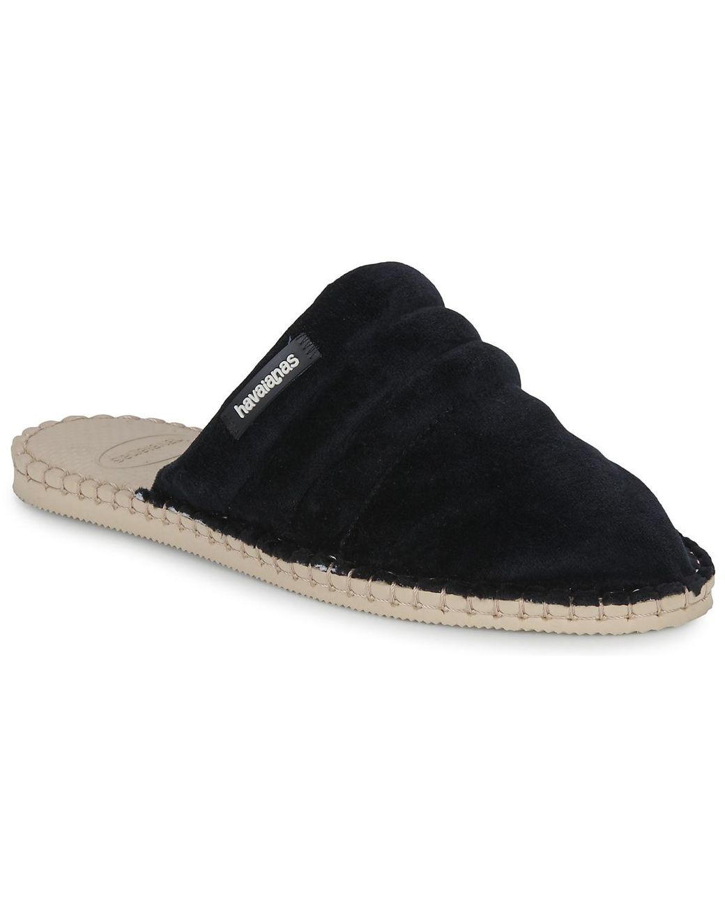 Havaianas Black Mules / Casual Shoes Mule Gomos Fur