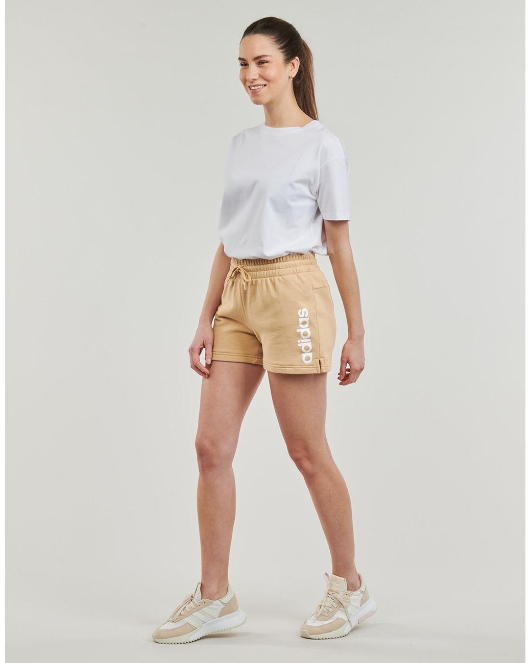 Adidas Natural Shorts W Lin Ft Sho
